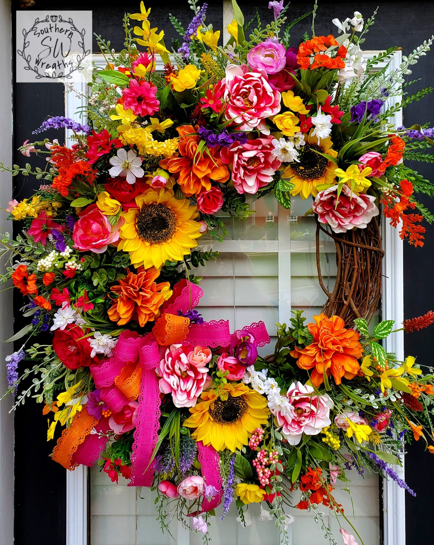 Reserved Spring Wreath- Kristine